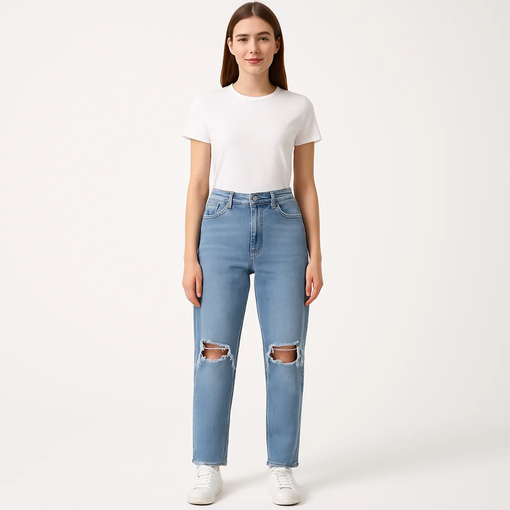 джинсы Mom Jeans