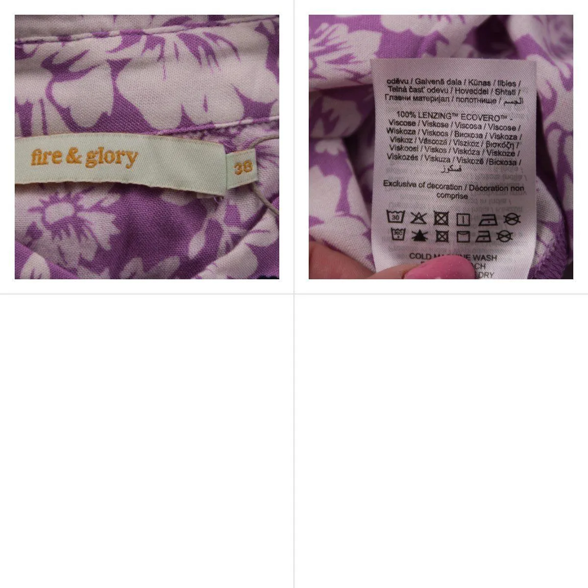 платье Fire & Glory